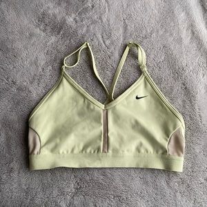 Nike Women's Dri-FIT Indy Light-Support Padded V-Neck Sports Bra